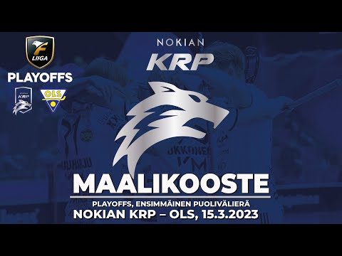 F-Liiga: 1. PVE, Nokian KrP–OLS, Maalikooste, 15.3.2023