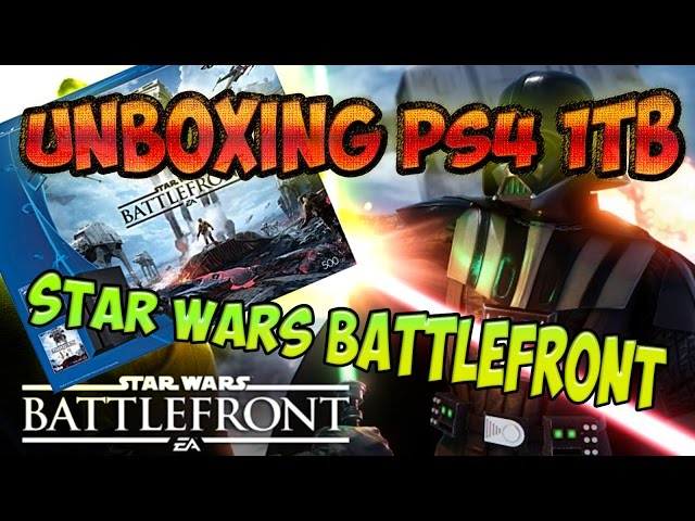 Vídeo relacionado con Sony CEE Consoles (New Gen) PlayStation 4 (PS4) - Consola 1 TB + Star Wars Battlefront