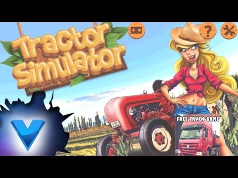 3D Tractor Simulator Farm Game Video