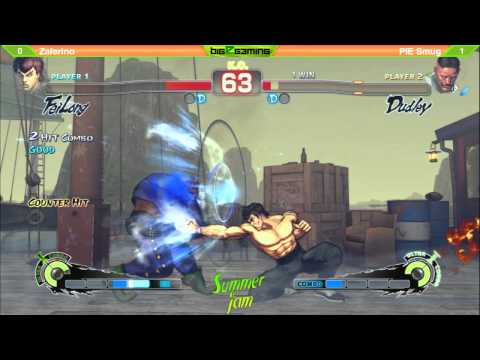 Summer Jam 9 - USF4 - Top 32 - Zaferino (Fei Long) vs PIE Smug (Dudley)