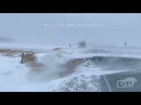 12-20-2022 Lynden, WA - Winter Storm Warning, Huge Drifts, Blowing Snow in the PNW