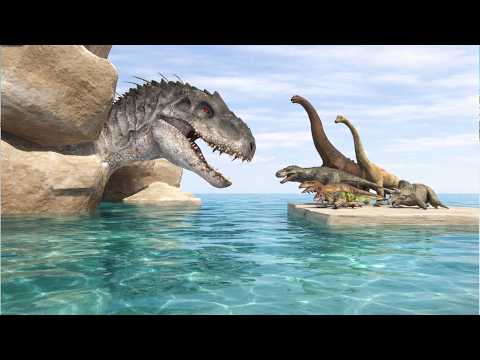 Why Did Carnivores Fail to Hunt the Indominus Rex Titan? – Dinosaurs Cinematic