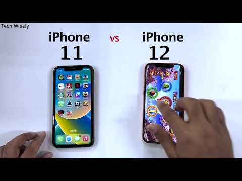 iPhone 11 vs iPhone 12 Speed Test Challenge