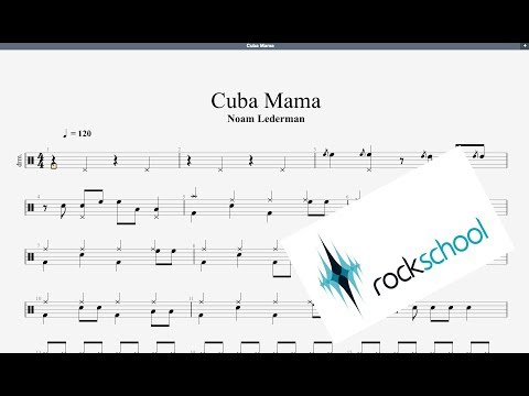 Cuba Mama Rockschool Grade 2 Drums