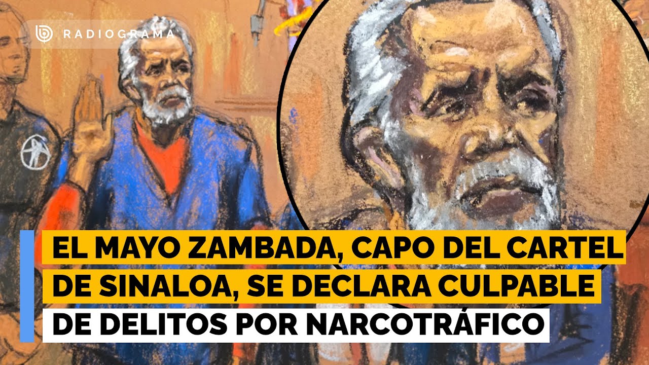 Sinaloa Cartel boss El Mayo Zambada pleads guilty to drug trafficking charges in the U.S.