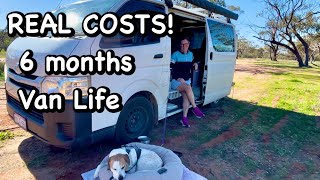 How Much I Spent Living in a Van for 6 Months! | Solo Female Vanlife
