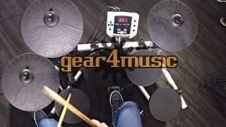 Video thumbnail for Digital Drums 400 Compact Electronic Drum Kit by Gear4music by Gear4music Guitars
