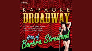 Luck Be a Lady (In the Style of Barbra Streisand) (Karaoke Version)