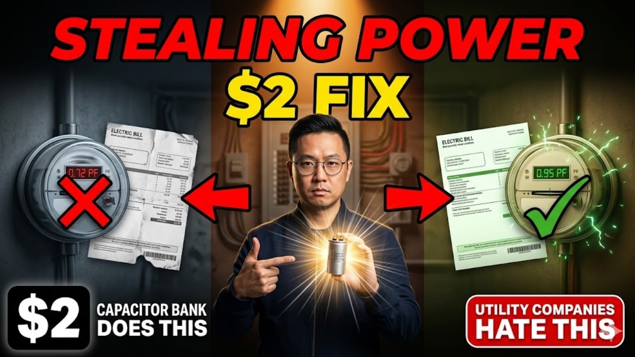 This $2 Device Plugged Into Any Outlet Cuts Electric Bill 40%—Utility Companies BURIED This in 1943