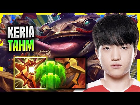 KERIA TRIES TAHM KENCH WITH NEW CHANGES! - T1 Keria Plays Tahm Kench SUPPORT vs Karma! | Season 2022