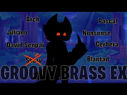Groovy Brass Ex but it's different Caracters sing it 🎤 (FNF but everybody sing Groovy Brass Ex)