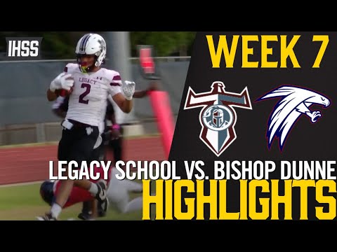 Legacy School Dominates Bishop Dunne with a 67-0 Shutout Victory!
