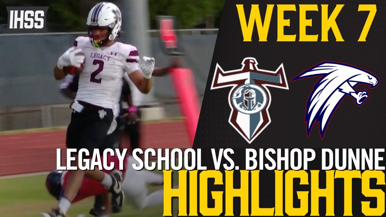Legacy School Dominates Bishop Dunne with a 67-0 Shutout Victory!