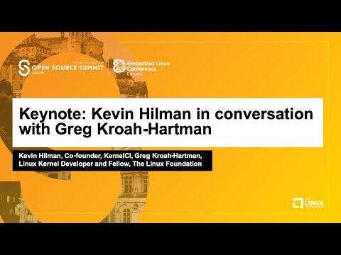 Keynote: Kevin Hilman in conversation with Greg Kroah-Hartman