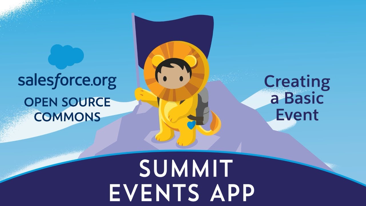 Summit Events App - Creating a Basic Event