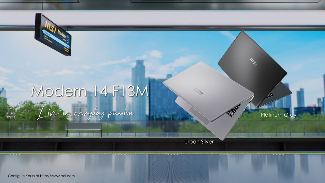 Modern 14 F13M - Live in Everyday Passion | MSI