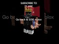 Red pill blue pill go back to 2016 roblox or 2023