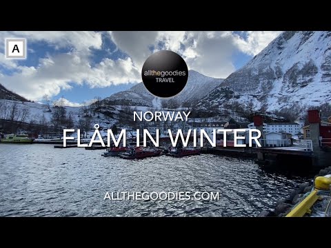 Flåm in Winter, Norway | Allthegoodies.com