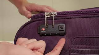 Antler - How to open your TSA lock 2