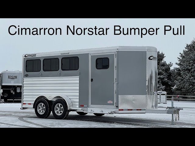 A preview image of the linked video showcasing 2023 Cimarron Norstar 3HBP