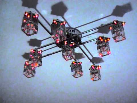 Deckenleuchte Lampe "Concord" 4/5/9-flg. Leuchte Friesen-Leuchten Farbwechsel