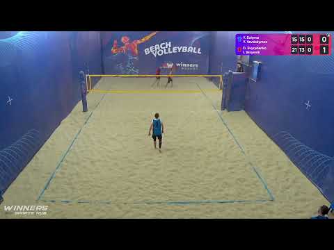 08:45 Y. Sulyma / Y. Yevdokymov - D. Svyrydenko / I. Skrynnik 31.12.2022 | Winners Beach Volleyball