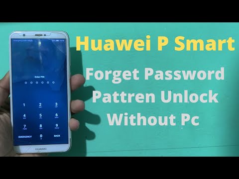 Huawei P Smart Hard Reset Forget Password Pattren Unlock Without Pc | How To Hard Reset FIG-LX1