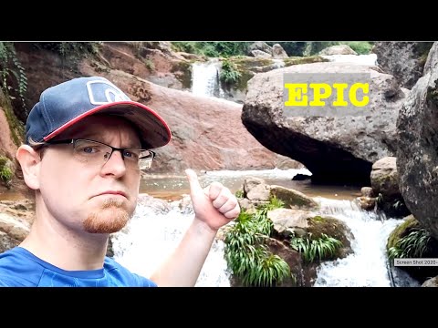 EPIC WATERFALL SWIM IN DEEP SICHUAN, CHINA! I was amazed!