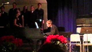 Austin performing Winter Wonderland arr. by Harry Connick Jr. for When Harry Met Sally