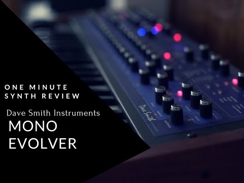 ONE MINUTE SYNTH REVIEW!!! Ep. 5 DSI Mono Evolver (Dave Smith Instruments)
