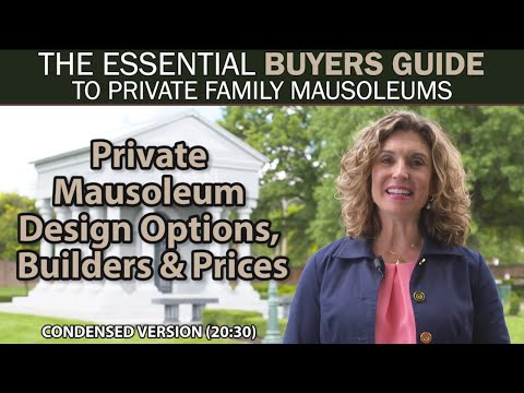 Private Mausoleum Design Options, Builders And Prices [2023 US Family Mausoleum Buyers Guide]