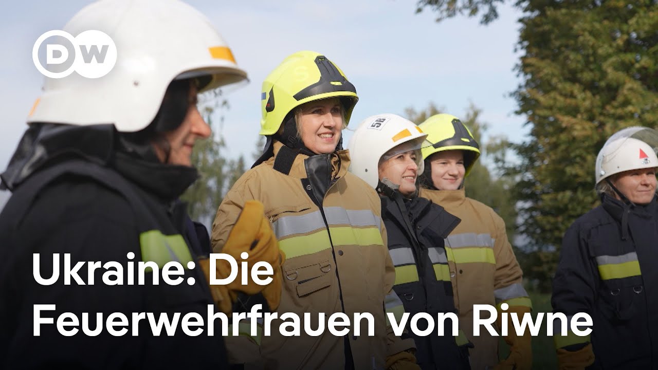 Ukraine: Frauen übernehmen traditionelle Männerjobs | DW Nachrichten