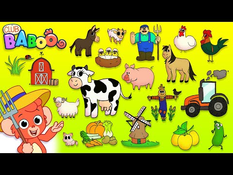 Animal ABC |  Learn the alphabet with Farm Animals for children | abcd videos for kids A to Z