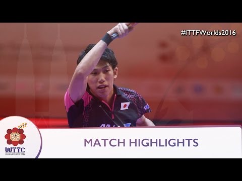 2016 World Championships Highlights: Ma Long vs Maharu Yoshimura
