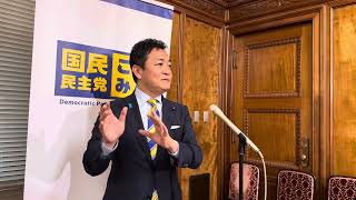 3月13日 #玉木雄一郎 代表 ぶら下がり（予算委集中審議後） #国民民主党