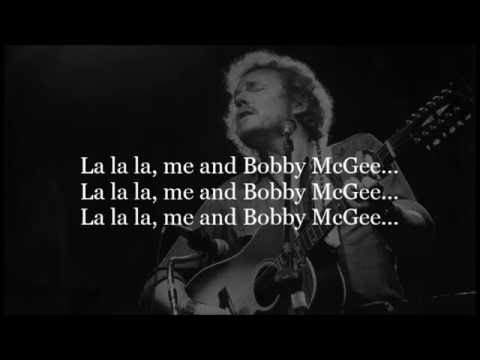 Gordon Lightfoot - Me and Bobby McGee (Lyrics)