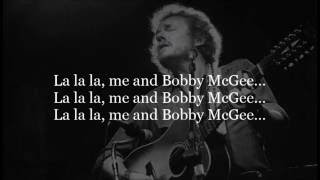 Gordon Lightfoot - Me and Bobby McGee (Lyrics)
