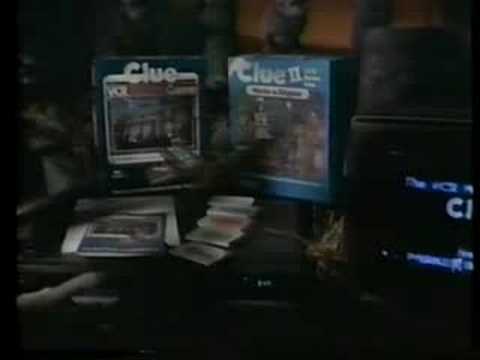 CLUE II VCR Game 1987