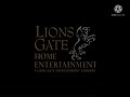 Lionsgate Home Entertainment Universal Warning Screen Ascent Media DVD Logos 2004