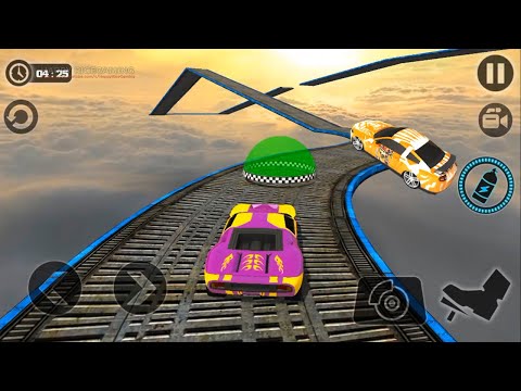 Impossible Car Tracks 3D – Pink & Orange Car Driving - Level 9 – 12 Completed Android Gameplay #2