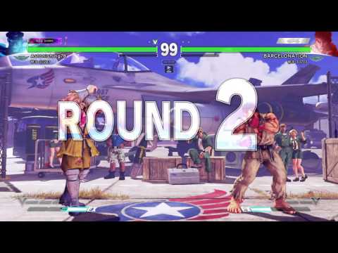 SFV - Astonishing76(M.BISON) vs BARCELONATION(RYU) - Casual Match 1