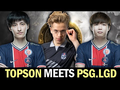 TOPSON meets PSG.LGD after OG eliminated from TI10