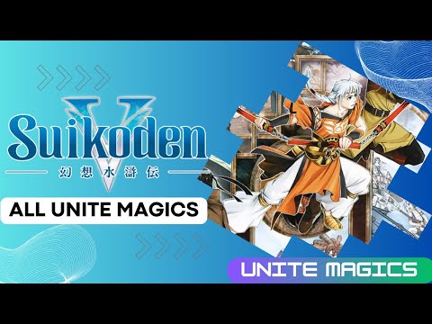 Suikoden V/5 [PS2] - Unite Magic [25] - All Unite Magics | Fight Against Sialeeds