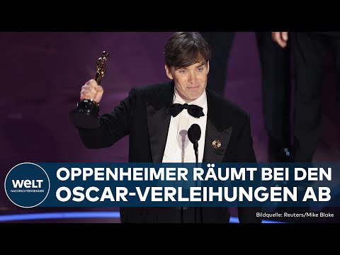 VATER DER ATOMBOMBE: Siebenfacher Oscar-Triumph für "Oppenheimer" - Sandra Hüller geht leer aus