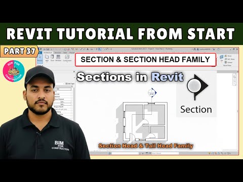 #37 Revit Tutorial: Sections in Revit - Beginner to PRO Tutorial