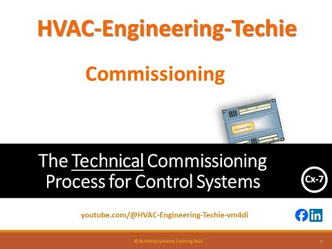 Training Video on how to perform Control System technical commissioning, Training Session Cx-7