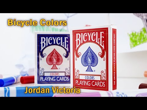 Voir la vidéo Bicycle Colors Blue - Jordan Victoria (+ 11 routines)