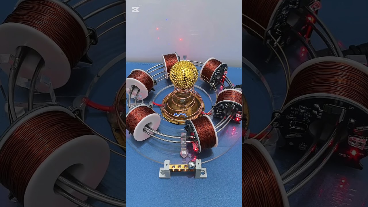 Electric How an Electromagnetic Cyclotron Ring Accelerator Works | Particle Physics Explained