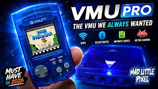 The Only SEGA Dreamcast VMU You Will Ever Need! VMU Pro Does It All!