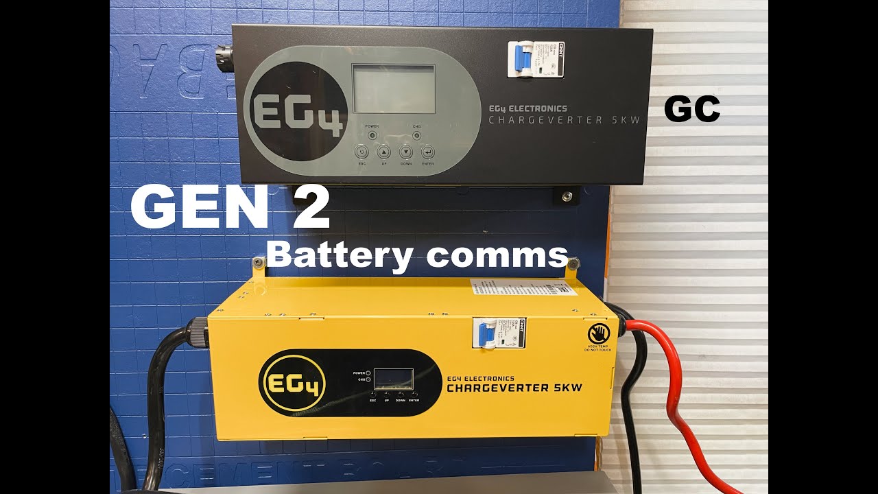 EG4 Chargeverter - GC review | 48V 100A Battery Charger 5120W Output | 240/120V